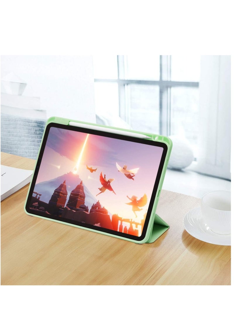 Case for iPad Pro 11 Inch 2021(3rd Gen)/2020(2nd Gen) with Pencil Holder [Support iPad 2nd Pencil Charging/Pair] Slim Trifold Stand, Smart Protective Case Cover - Image 4