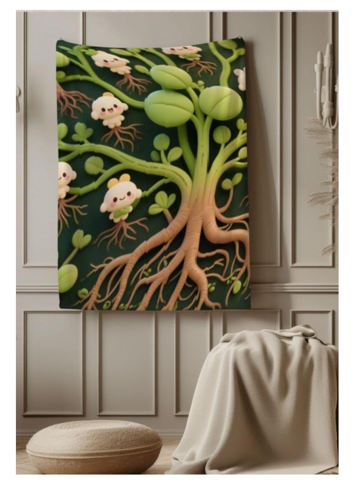 general Children's or student cartoon flannel thin blanket (warm and comfortable, suitable for sleep, games) 100cm*150cm - Image 5