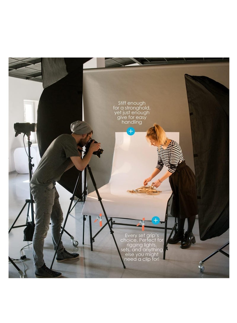 Barakah 8 Packs 6 Inch Spring Clamp Hand Squeeze Clips Strong Hardware Claps for Woodworking Wood Pony Photography, Furniture - Image 4