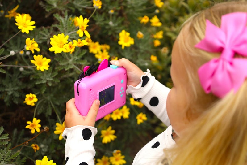 eKids Minnie Mouse Kids Camera with SD Card, Digital Camera for Kids with Video Recording and Built-in Digital Stickers (Minnie) - Image 5