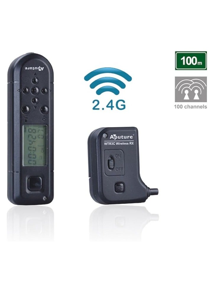 Aputure Wireless Timer Remote APWTR3C – Wireless Camera Intervalometer, Programmable Timer Remote Shutter Release for Canon N3 DSLR Cameras, Time-Lapse Photography Controller, Long Exposure Remote Trigger, Professional Camera Remote Accessory for Astrophotography - Image 3