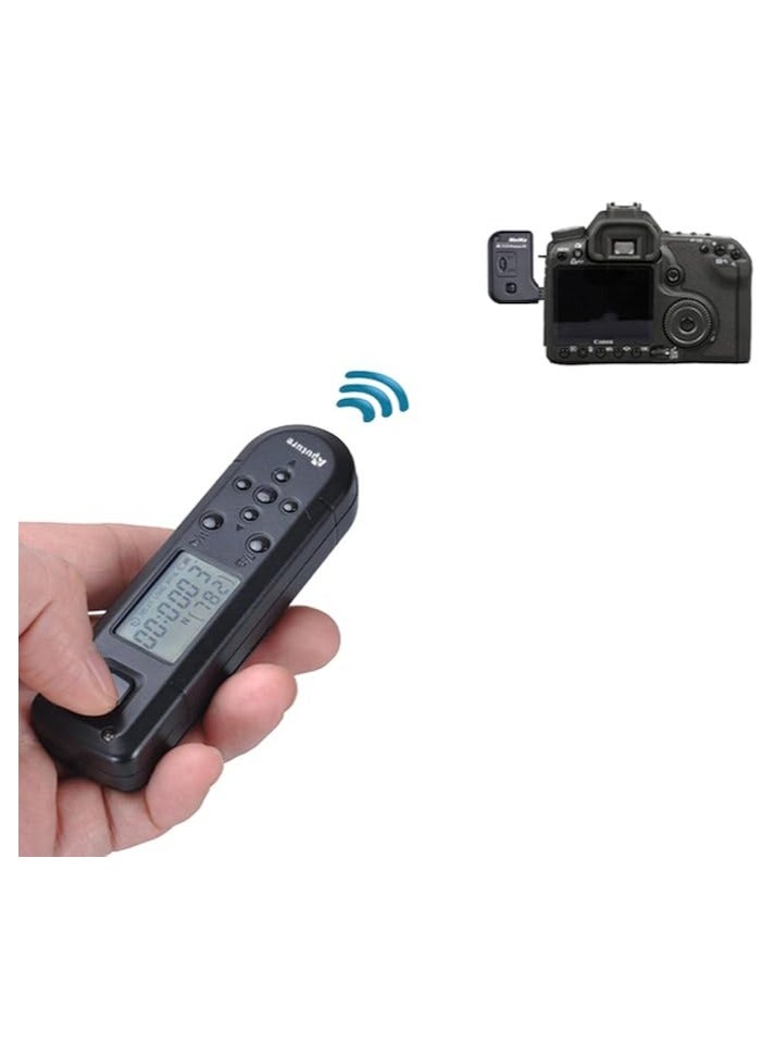 Aputure Wireless Timer Remote APWTR3C – Wireless Camera Intervalometer, Programmable Timer Remote Shutter Release for Canon N3 DSLR Cameras, Time-Lapse Photography Controller, Long Exposure Remote Trigger, Professional Camera Remote Accessory for Astrophotography - Image 5