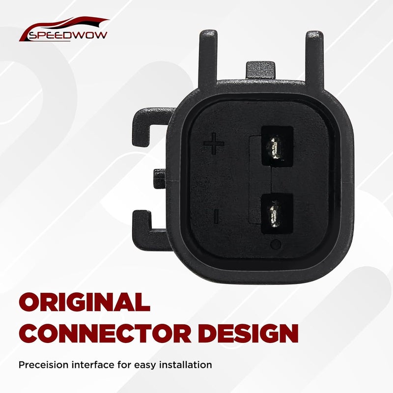 SPEEDWOW 2Pcs ABS Wheel Speed Sensor Front Left/Right Compatible with Cadillac Escalade Chevy Avalanche Silverado Suburban 1500 Tahoe GMC Sierra Yukon XL 07 2008 2009 2010 2011 2012 2013 2014 ALS1465 - Image 3