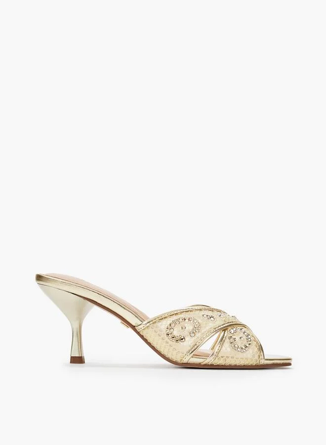Celeste GOLD Celeste Heel Sandals for Women | Best Price UAE