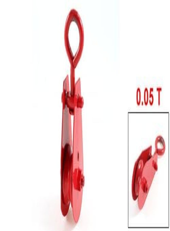 SP Electron 50kg (0.05 T) Metal Lifting, Hoisting Wheel, sheave Metal Climbing Pulley for Lifting Rope, Gym, Exercise, Pull up bar, Climbing, Hanging (Pack of 2) - Image 3