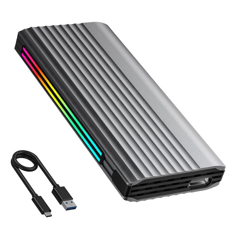 USB 3 1 External SSD Enclosure 10Gbps High Speed for Gamers Professionals - Image 2