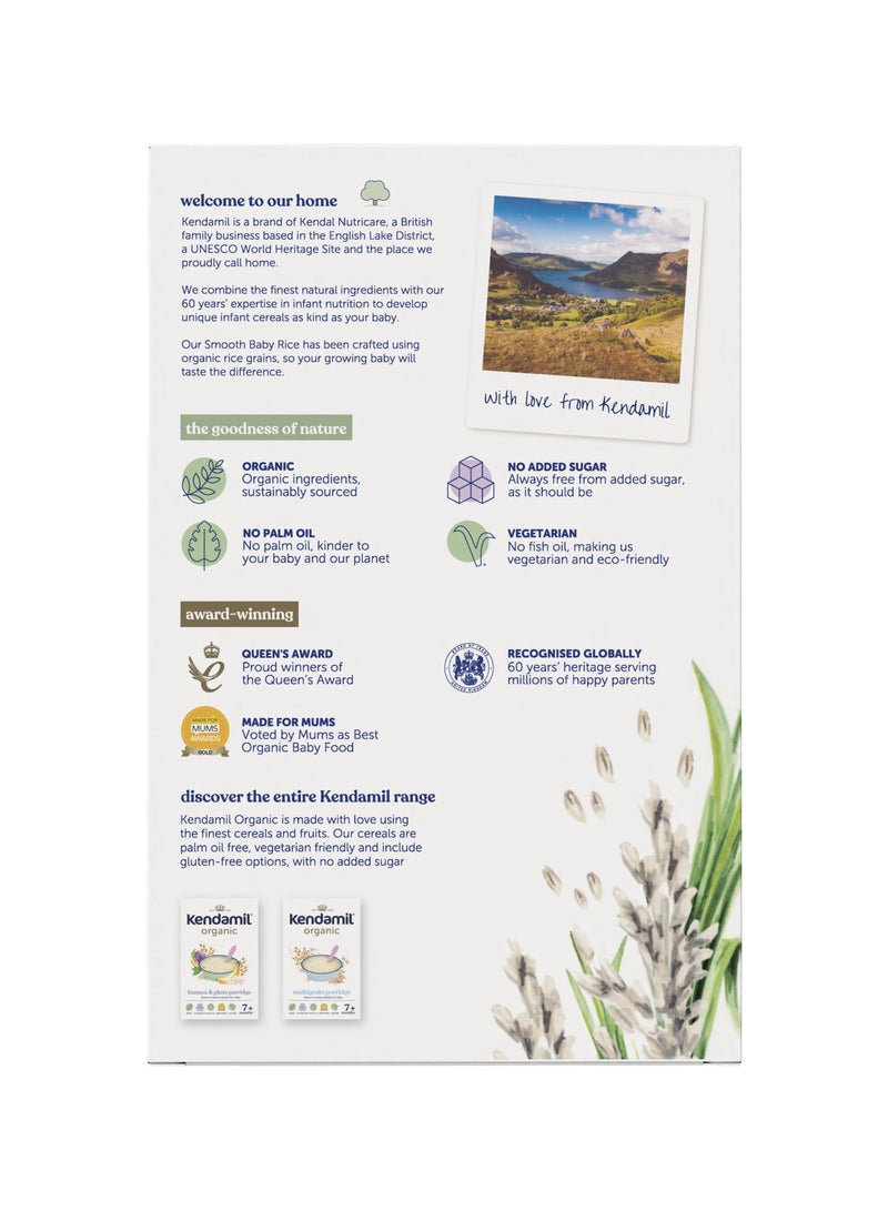 Kendamil Organic Smooth Baby Rice 120g - Image 2