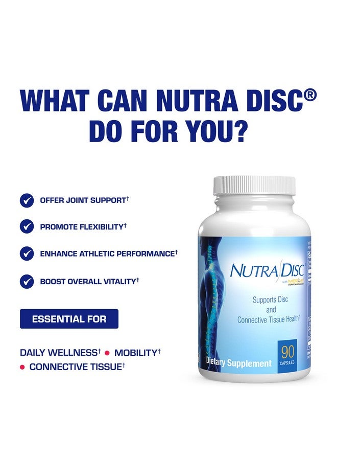 Anabolic Laboratories Nutra Disc & Joint Support Supplement - Clinically Formulated Restorative Cartilage Ligament and Tendon Supplement with Meriva Curcumin Enzymes Glucosamine and Chondroitin for Adults - Image 5