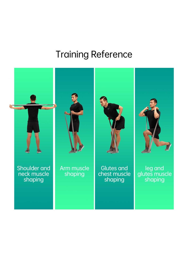 CACTUS FITNESS 6.5ft. Long Latex Resistance Bands for exercise, elastic fitness bands for home and gym workout, stretching, Strength Training , Physical Therapy, Yoga, Pilates, Rehab - Image 5