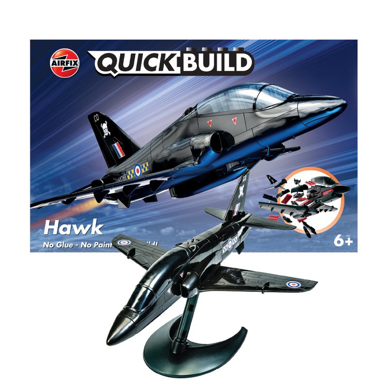 Airfix Quickbuild Bae Hawk Airplane Model Kit - Image 2
