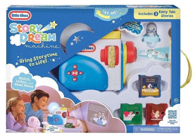 Little Tikes Story Dream Machine Starter Pack with 3 Classic Fairytale Stories - Image 1