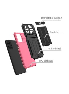 RICOONLINE Shockproof  Protective Case Cover Compatible for Redmi 10/Redmi 10 Prime Pink  - Image 3