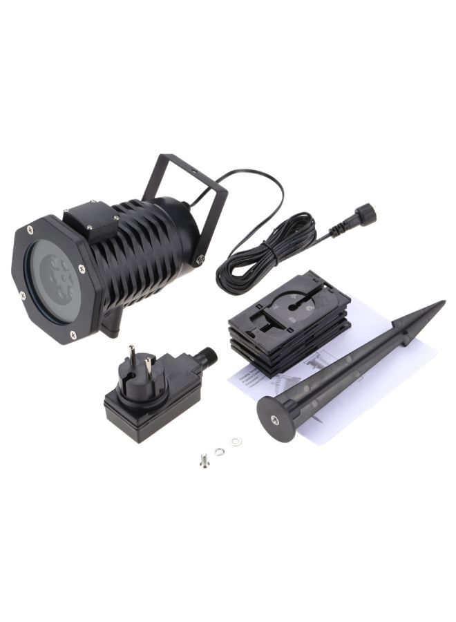 Tomshine 10-Piece Replaceable Pattern Spot Light Set Black