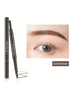 Drawing Without Dignity Retractable Brow Pencil, Dark Brown, Double-Sided, Fine Tip, Shapes, Defines, And Fills Brows.  - Image 1