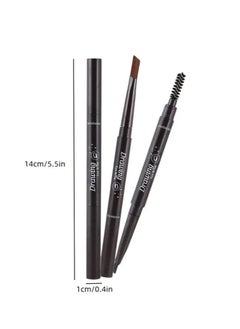 Drawing Without Dignity Retractable Brow Pencil, Dark Brown, Double-Sided, Fine Tip, Shapes, Defines, And Fills Brows.  - Image 2