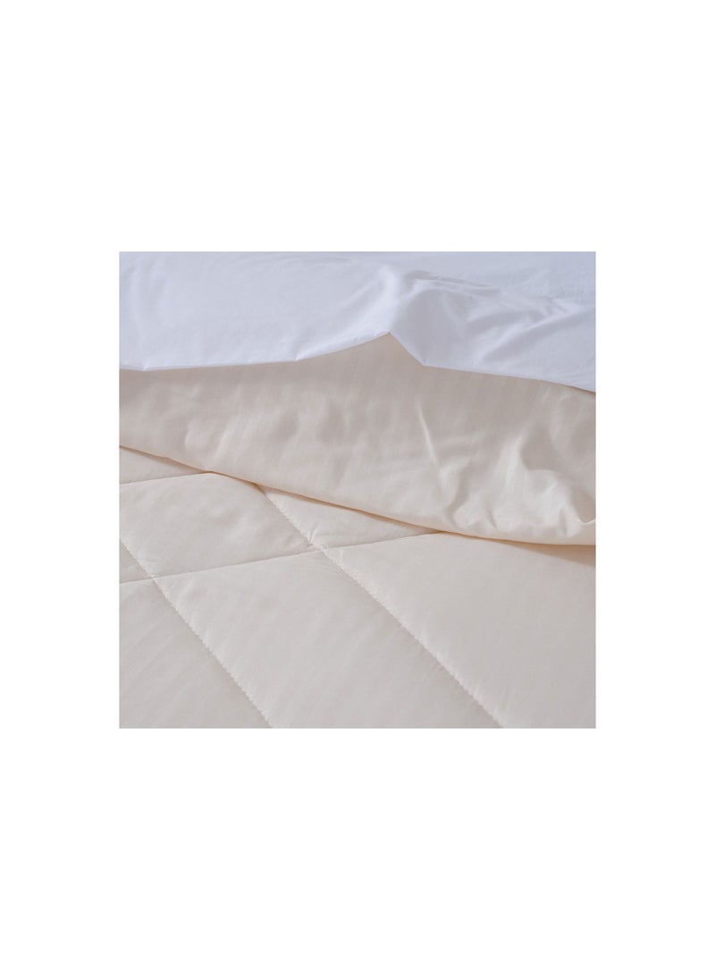 Pan Home لحاف رول مخطط 150×220 سم - بيج - Image 3
