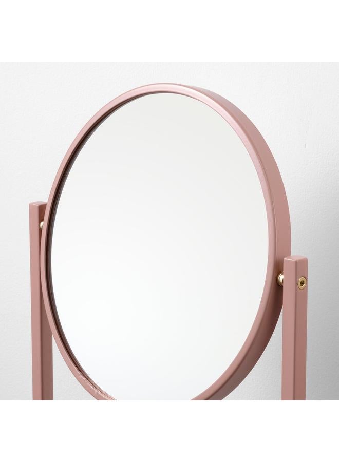 Green Tiger Table Mirror, Pink, 23X33 Cm - Image 3
