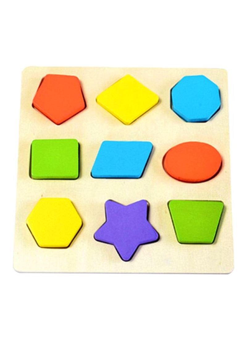 Sharpdo 3D Geometric Jigsaw Puzzle 17.8x1.2x17.8cm - Image 1