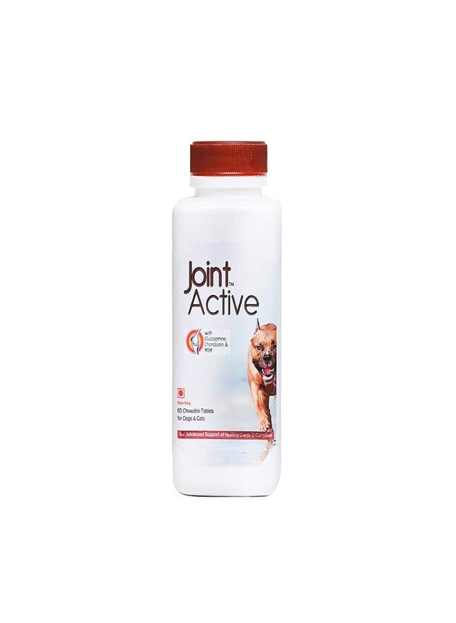 all4pets Joint Active Glucosamine, Chondroitin and MSM for Dogs and Cats (60) (EK-TEK-PS-011)