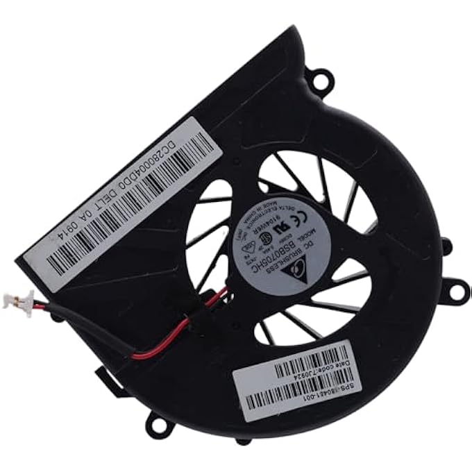 DEAL4GO CPU COOLING FAN 480481-001 488885-001 REPLACEMENT FOR HP DV7-1000 DV7-1100 DV7-1200 DV7-1400 DV7T-1000 DV7T-1100 - Image 2