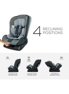 Nurtur Bruno Baby/Kids 3-In-1 Car Seat - 4 Position Recline 5-Point Safety Harness – 143° Angle 0 Months To 7 Years  - Image 4