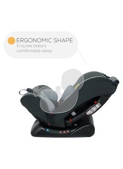 Nurtur Bruno Baby/Kids 3-In-1 Car Seat - 4 Position Recline 5-Point Safety Harness – 143° Angle 0 Months To 7 Years  - Image 5