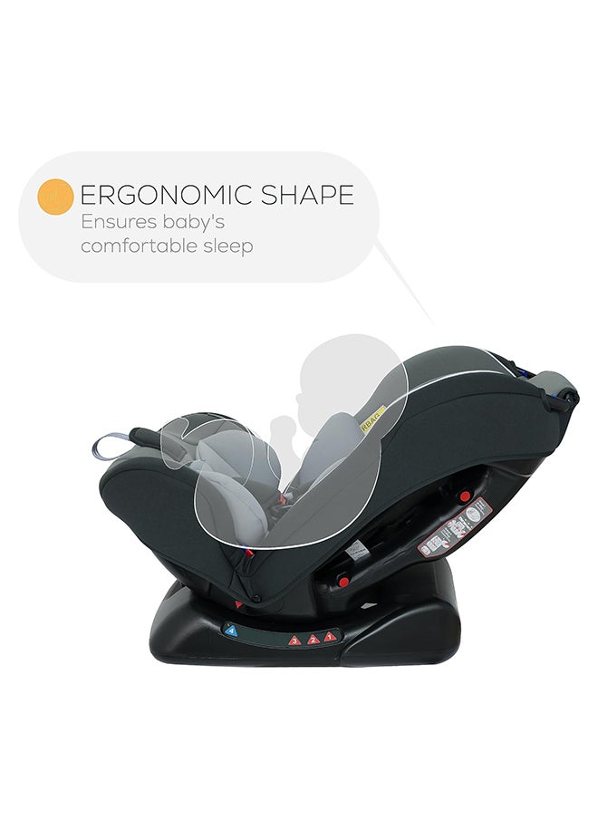 Nurtur Bruno Baby/Kids 3-In-1 Car Seat - 4 Position Recline 5-Point Safety Harness – 143° Angle 0 Months To 7 Years  - Image 5