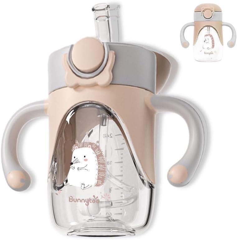 Bunnytoo Baby Sippy Cup with Weighted Straw - Image 1