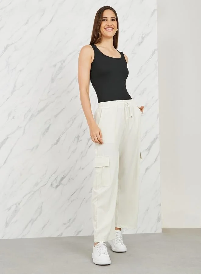 Take Two Ribbed Square Neck Tank