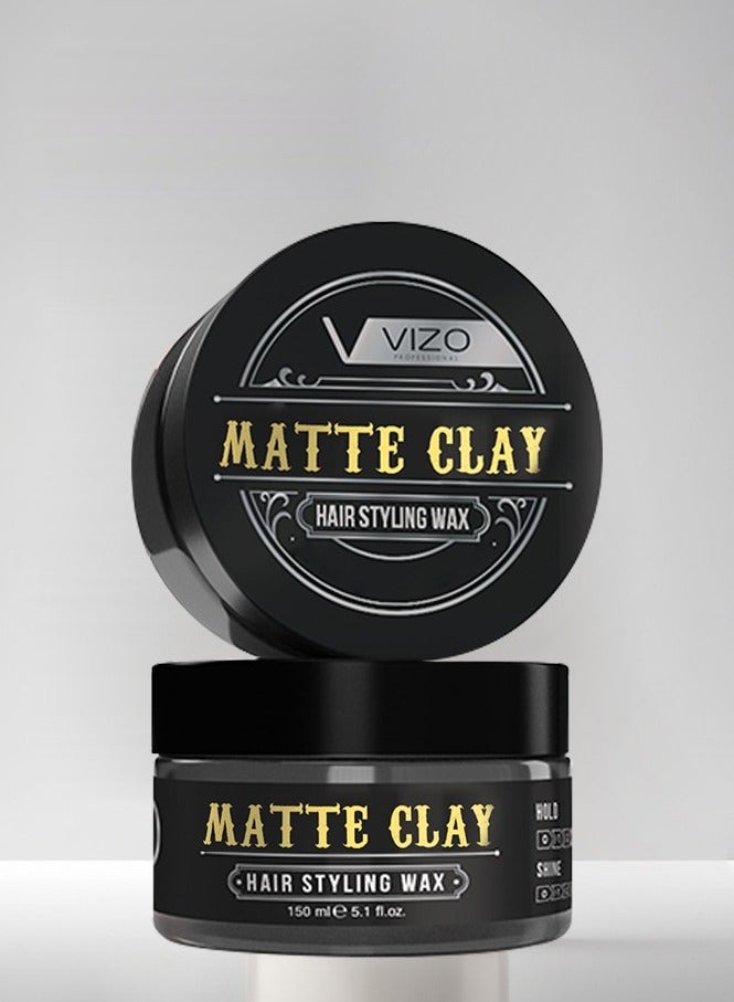Professional Matte Clay Hair Styling Wax 150 ML