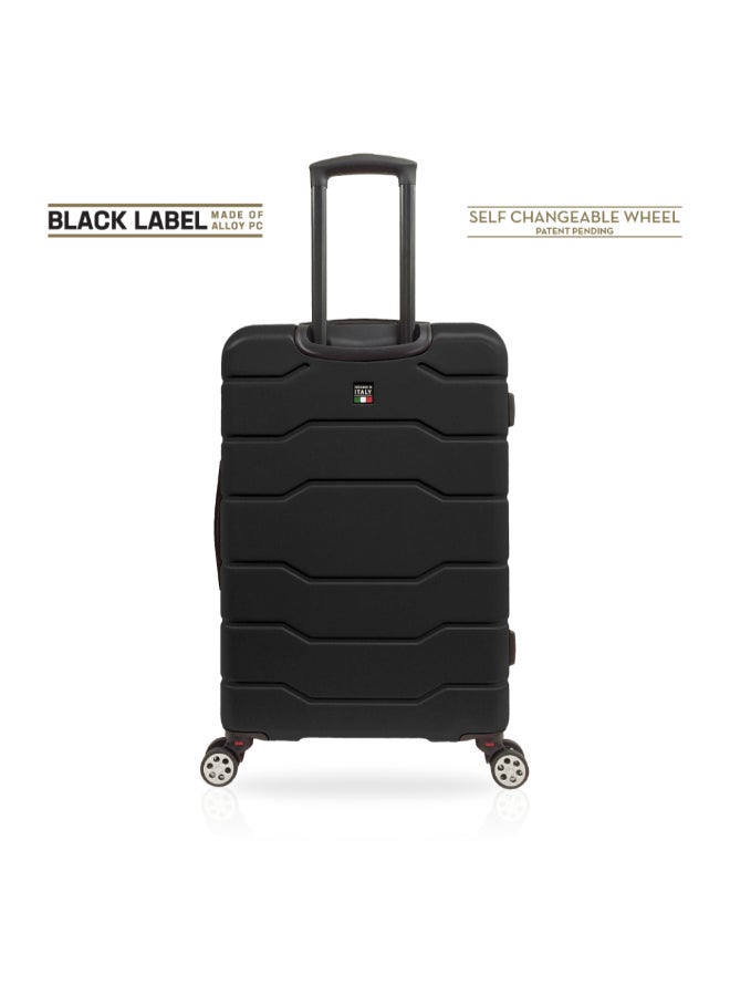 توتشي طقم حقائب سفر كامينو بغلاف صلب وعجلات دوارة 3 قطع أسود 84 x 35 x 55 سم T0126 BLACK - Image 5