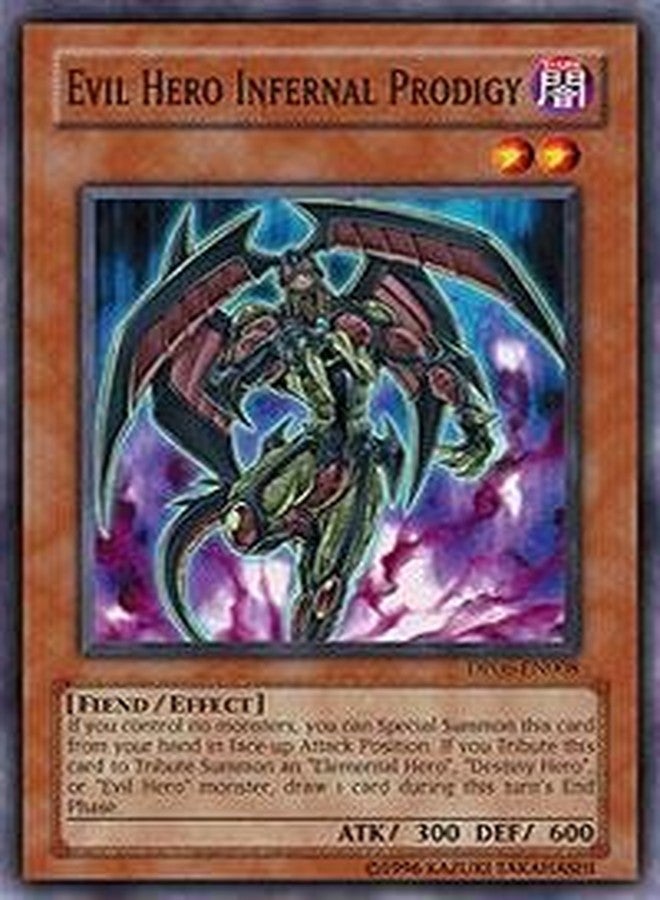 Yu-Gi-Oh! - Evil Hero Infernal Prodigy (DP06-EN008) - Duelist Pack 6 Jaden Yuki 3-1st Edition - Super Rare