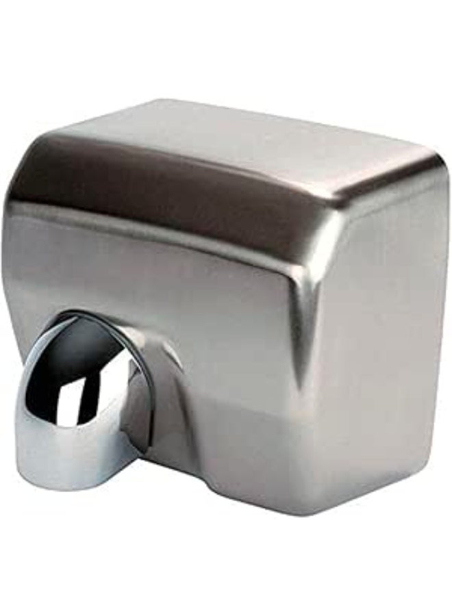 High-speed 2300W hand dryer made of 304 stainless steel with a 360° nozzle, electrically operated, wall-mounted. - Image 4