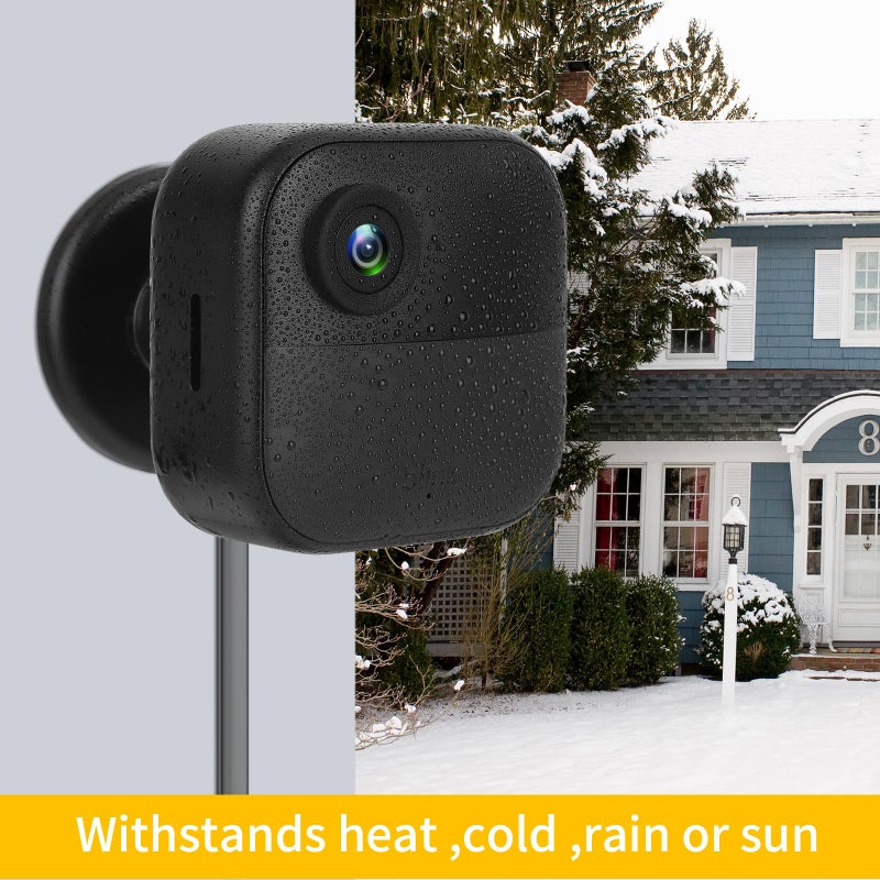 iTODOS 2Pack 10ft/3m Power Cord and Adapter for Blink Outdoor 4(4th Gen)/(3rd Gen)/Blink XT XT2 Camera,Weather Resistant Flat Charging Cable with Extra Type C to Micro USB Adapter - Image 3