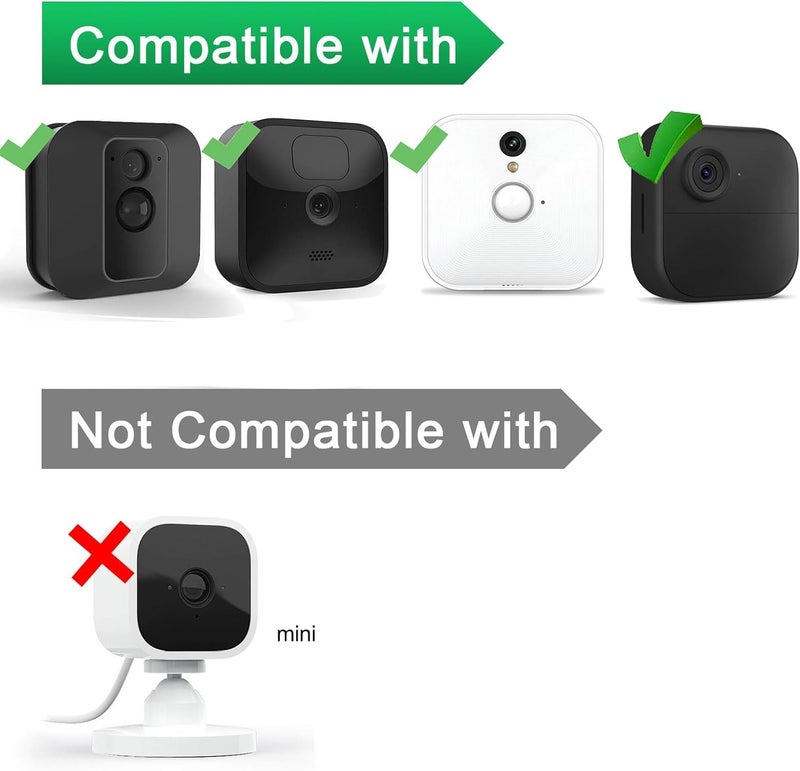 iTODOS 2Pack 10ft/3m Power Cord and Adapter for Blink Outdoor 4(4th Gen)/(3rd Gen)/Blink XT XT2 Camera,Weather Resistant Flat Charging Cable with Extra Type C to Micro USB Adapter - Image 2