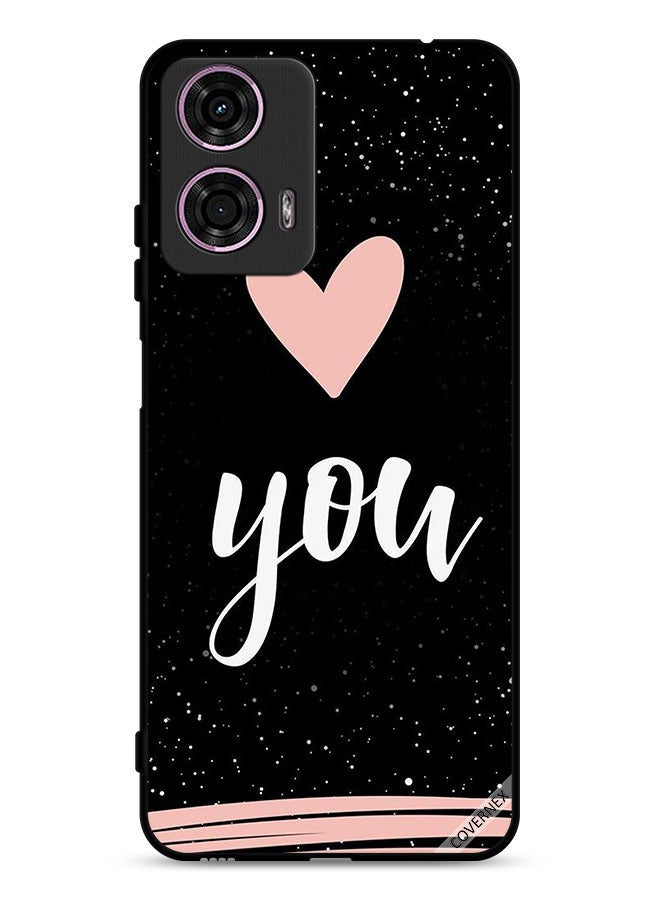 Covernex Motorola Moto G24 4G Protective Case Cover Love You  - Image 1