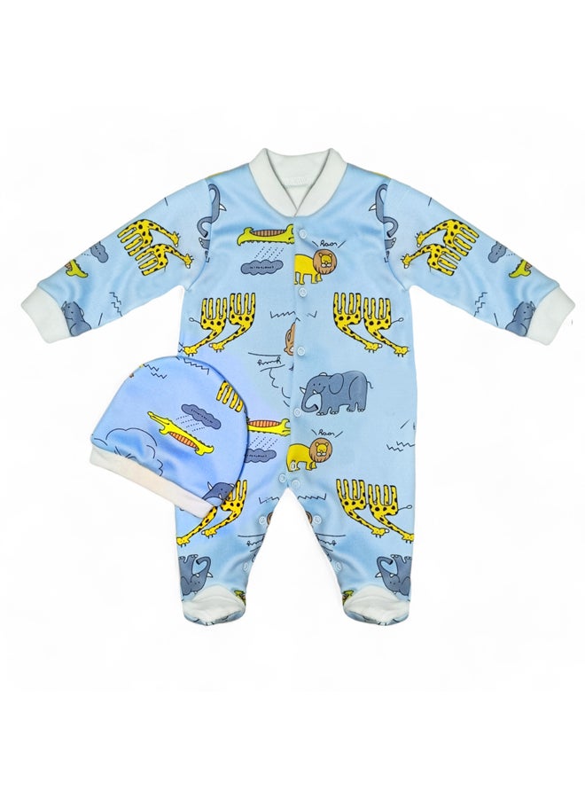 BabyShoora Baby jumpsuit + hat  - Image 1