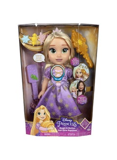 Disney Princess Magic In Motion Hair Glow Rapunzel Doll 217291  - Image 1