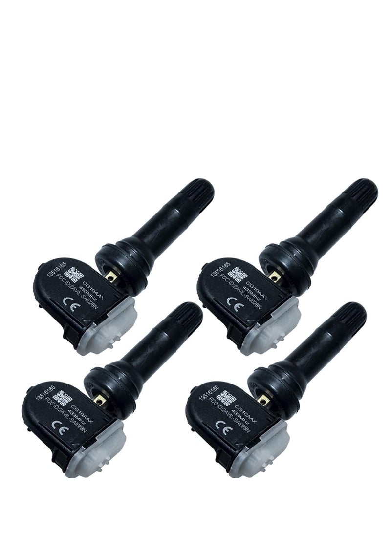 TLAXCA Tire Pressure Monitoring System Sensor 4PCS TPMS Sensor For Chevrolet Suburban Tahoe for GMC Sierra Terrain Yukon 2018 2019 Tire Pressure 13516165 13598773 - Image 4