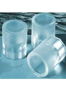 PAVITYAKSH PAVITYAKSH ICE Glass Mold Glass 4-Cup Silicone Mold for Making Ice Glasses Iced Shots for Party 2PC  - Image 5