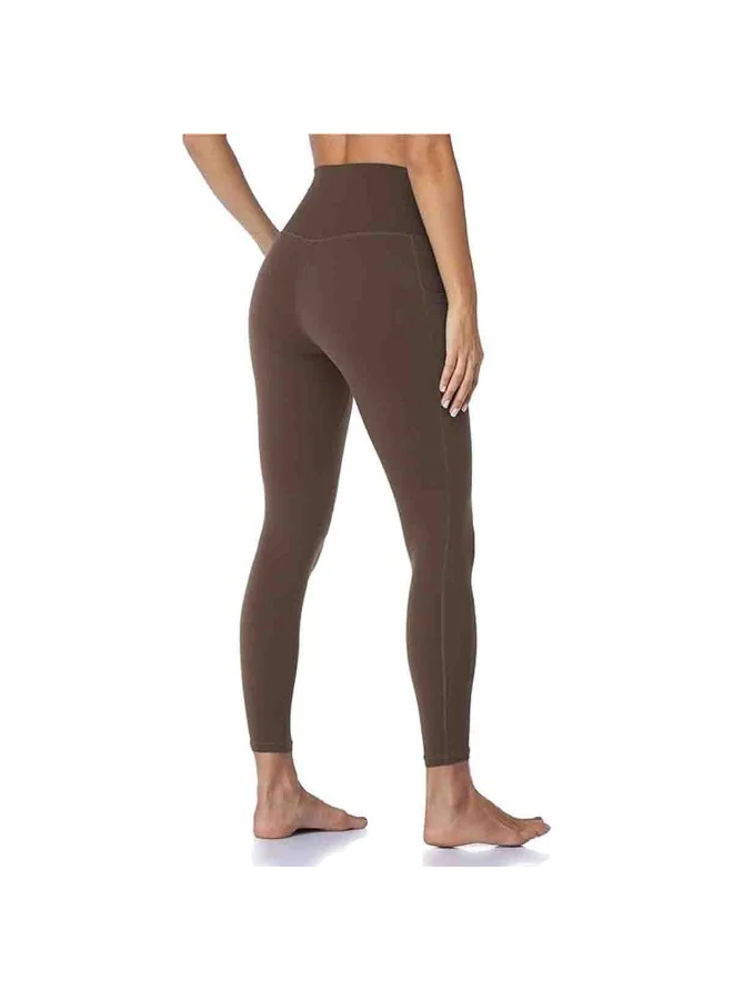 Caprisious Women's High Waisted Tummy Control Full Length Workout Leggings - Premium Activewear Yoga Pants, Athletic Sports Leggings for Gym, Running, and Fitness