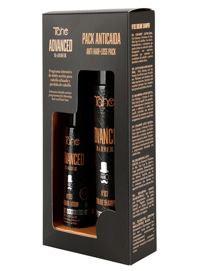 Tahe Advanced Barber Anti-Hair Loss Pack - Shampoo 300ml + Lotion 125ml - Image 1