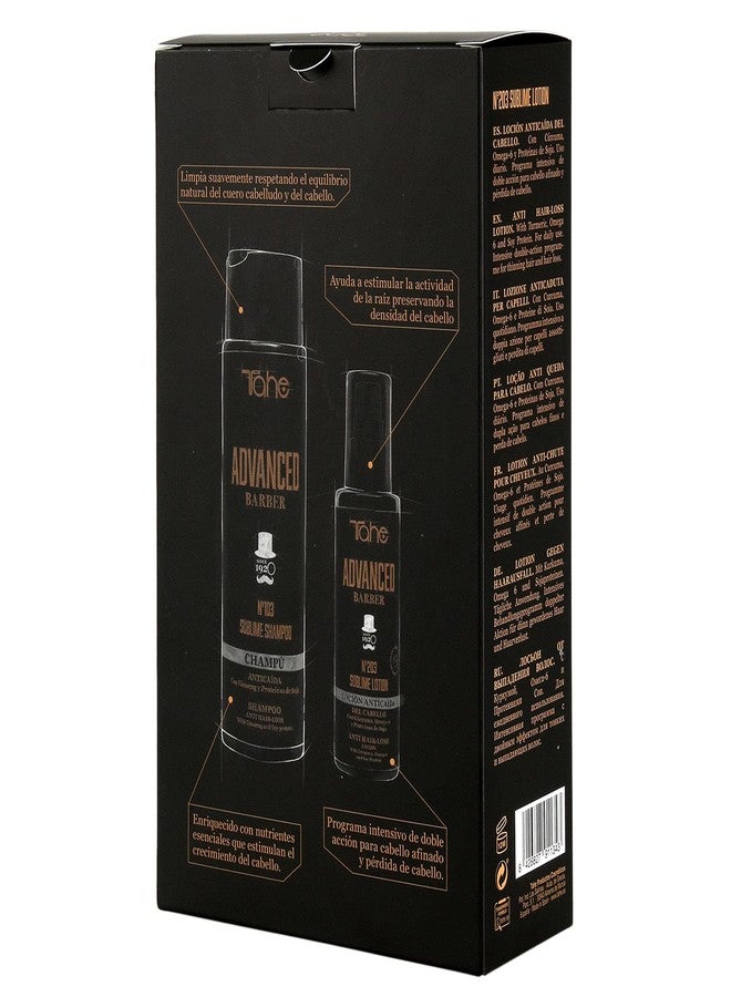 Tahe Advanced Barber Anti-Hair Loss Pack - Shampoo 300ml + Lotion 125ml - Image 2