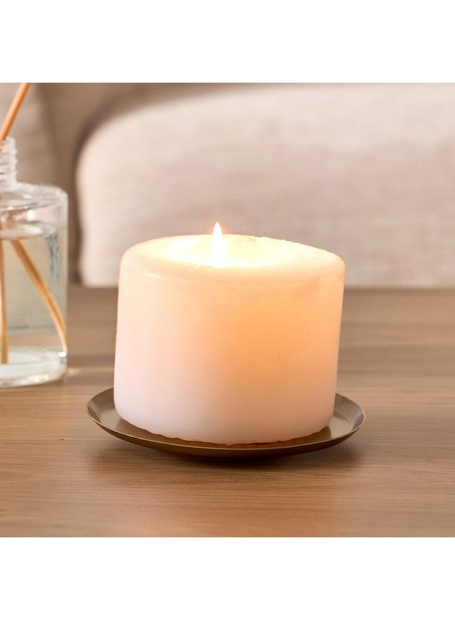 Home Box Calot Antique Brass Metal Tealight Stand 10 x 1 x 10 cm - Image 5