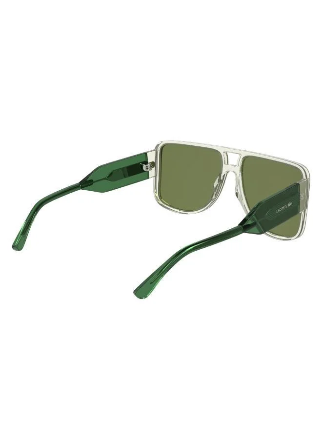 لاكوست نظارة شمسية بإطار مستطيل