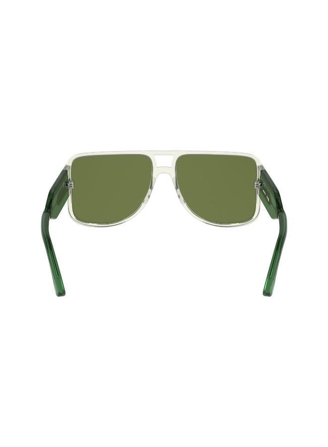 لاكوست نظارة شمسية بإطار مستطيل - Image 2