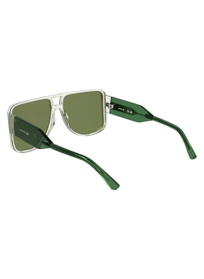 لاكوست نظارة شمسية بإطار مستطيل