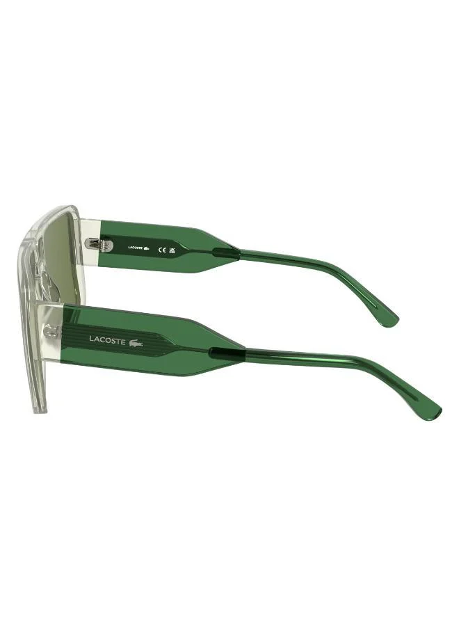 لاكوست نظارة شمسية بإطار مستطيل