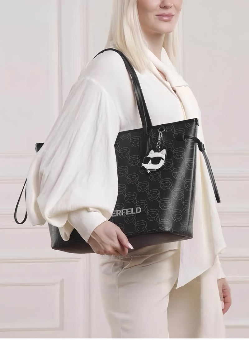 KARL KELLER KARL LAGERFELD Women's Ikon Large Handbag - Image 2