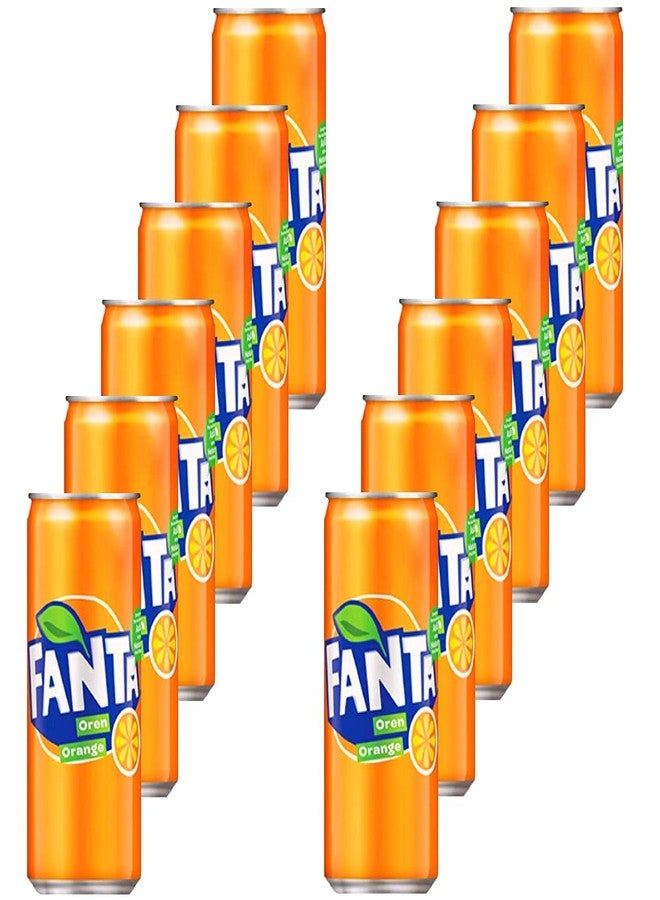 Fanta Orange Flavoured Drink - 12 Pack, 12 X 320 - Image 1